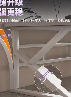 竞电脑桌台式家用书桌卧学生简易室桌子桌电椅OLF台机办公式写字