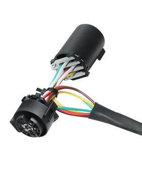 美式4拖车线束延针LCZ长配原车线车7拖针41英寸接头连接器电源线