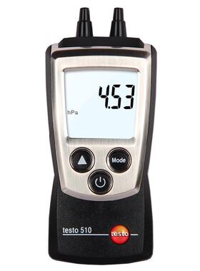 图TETSOtesto510510表差压计压差仪512微压差工业级高精度数显德