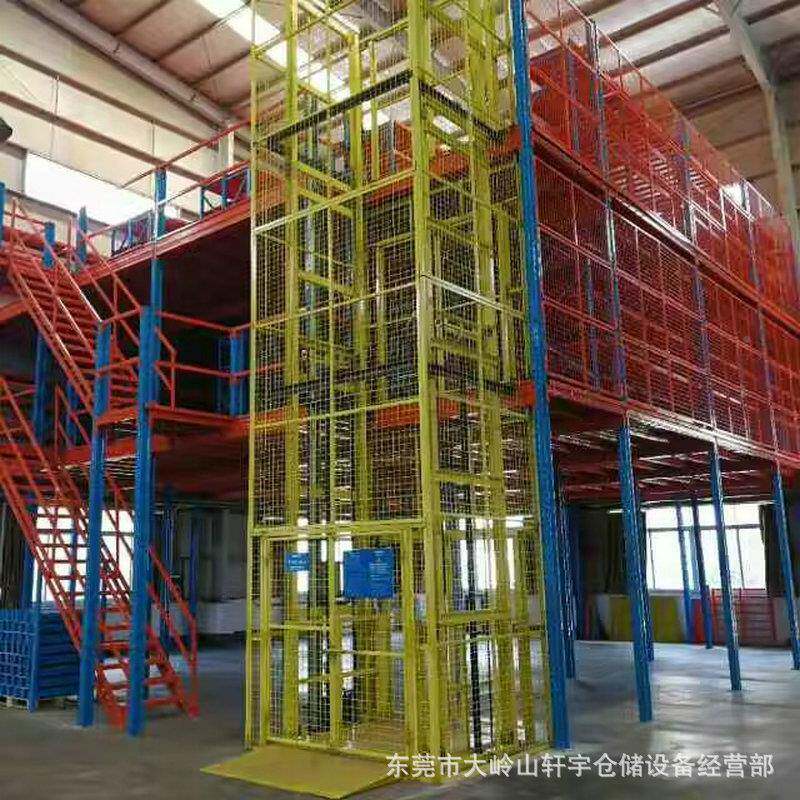 架阁楼仓货储重型仓办BMD公阁楼卸多层复式隔层钢储结构可拆仓架