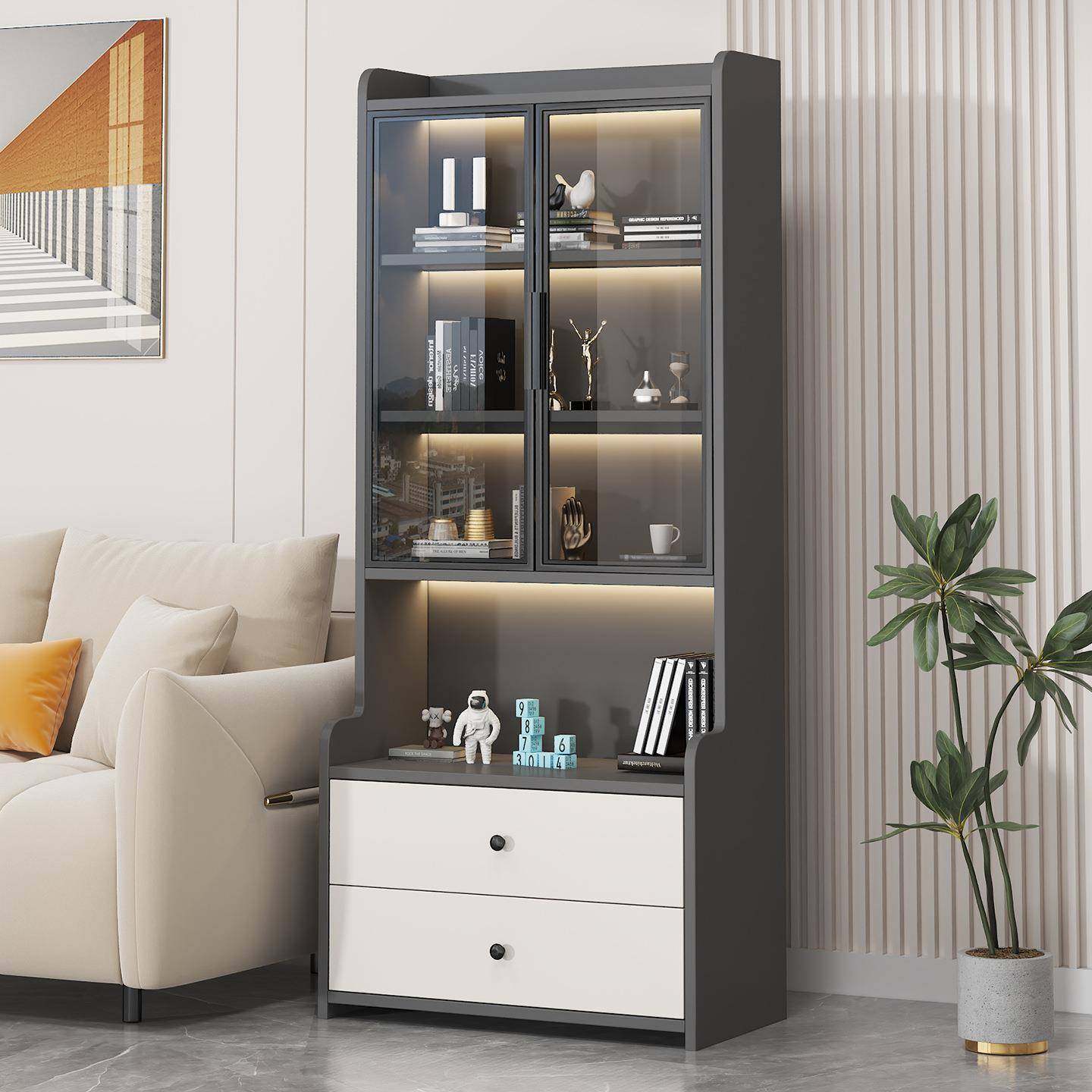 玻璃门书展边示柜电视柜CBV柜置物餐酒柜靠墙缝边隙客柜厅床头窄,电子元器件市场,其它元器件,淘宝优惠券,粉丝福利购,淘宝优惠卷