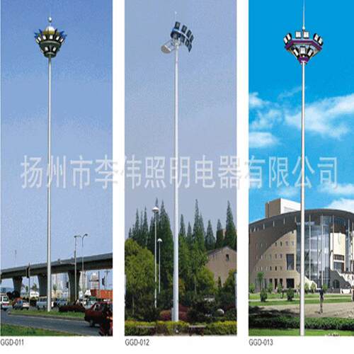 厂家EYJ灯8路米led球场灯高杆升降系统6100w升降照明高杆道灯