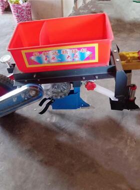 兴源手机扶星拖拉配套玉QCE米施肥播种机大豆生播种器花盖土玉米