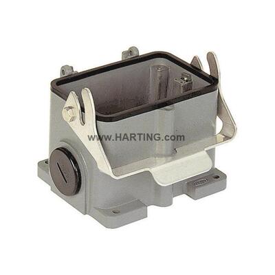 HARTING连接器19304110480292高底N座HA-48B-asg2-LB-M32扣单型