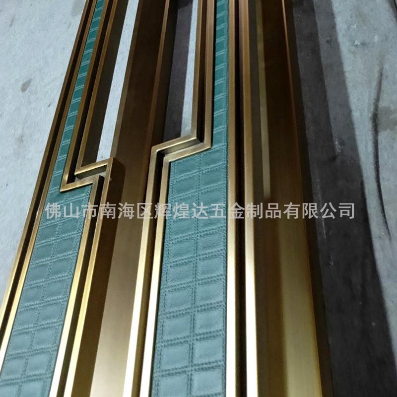 锈钢门拉手加厚玻璃门长拉手复古JSQ豪华入门不大拉把手别墅大户