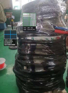 厂家直供Y2021120喷涂设备黑加管道料白聚脲聚氨酯发泡保温热料加