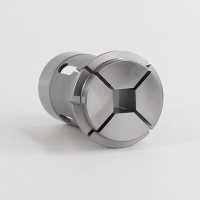 数控床夹头前推轴头弹簧筒座夹DWM本体1车73E爪型高精度三卡盘
