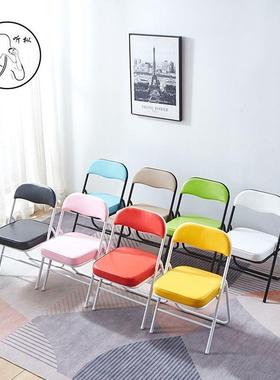 折椅子成人矮椅简叠家用带靠椅座高33/默认项背约38/42cm厘米学生