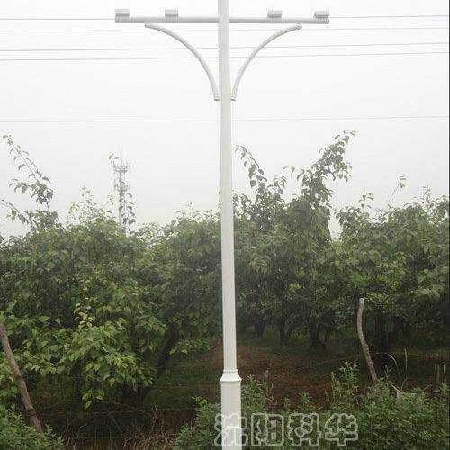 户外道交路室外830角八监控立杆6米太阳能信号通灯杆