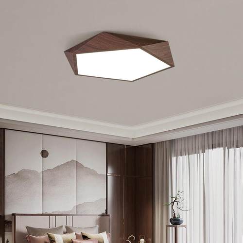 简卧约现代室灯钻石新款主卧顶阳PZ-X4409台吸灯温纹馨led木房间