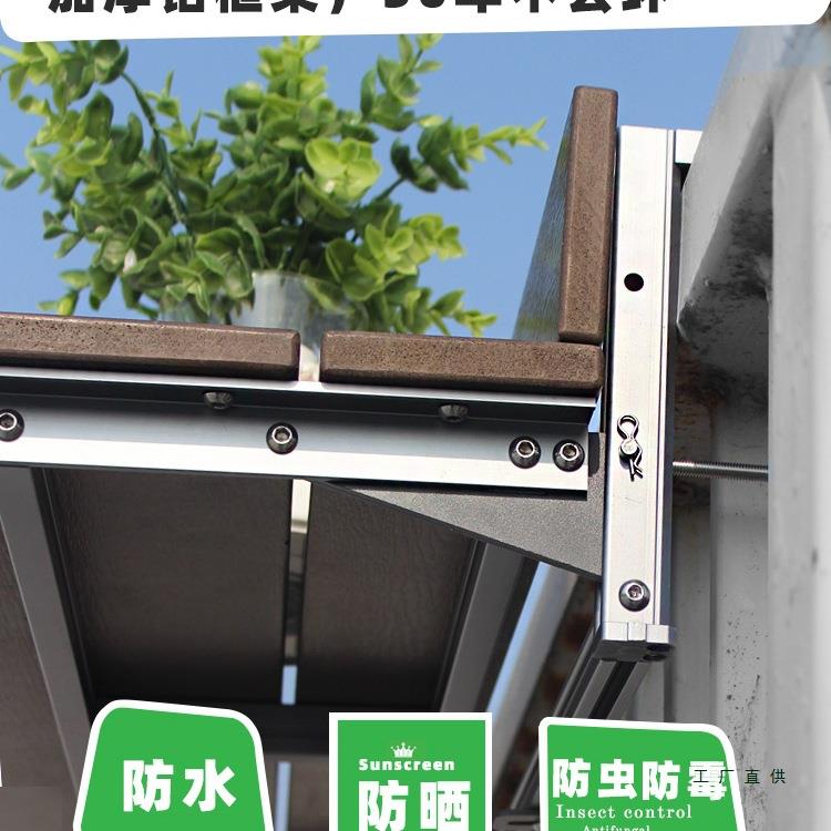 阳栏杆挂桌吧台桌家用多功能悬挂台户茶外休桌ETI阳台闲桌折叠