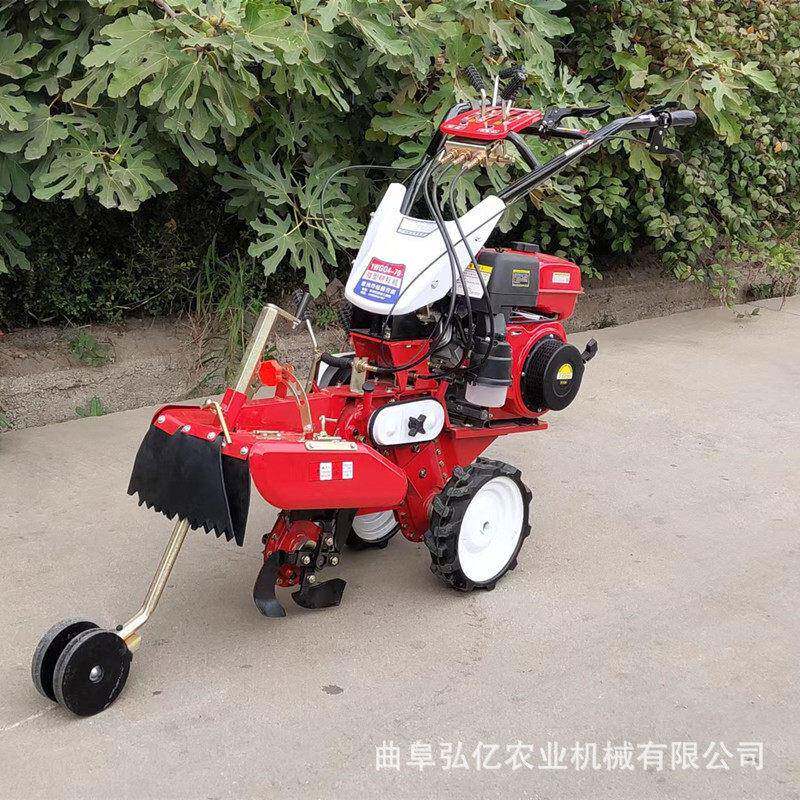 小型农用园开沟机蔬菜果植园扶施培土机田多用途葱手姜HVI种封沟