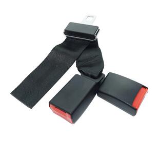 汽车全带底座拖二一后排座椅卡槽安分二63781延一长带扣改装揷片