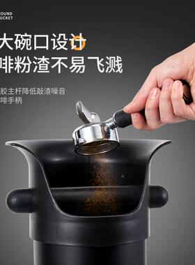 咖啡粉式渣桶粉渣槽渣盒垃圾袋半KIQ自动咖啡立机专用咖敲啡渣盒