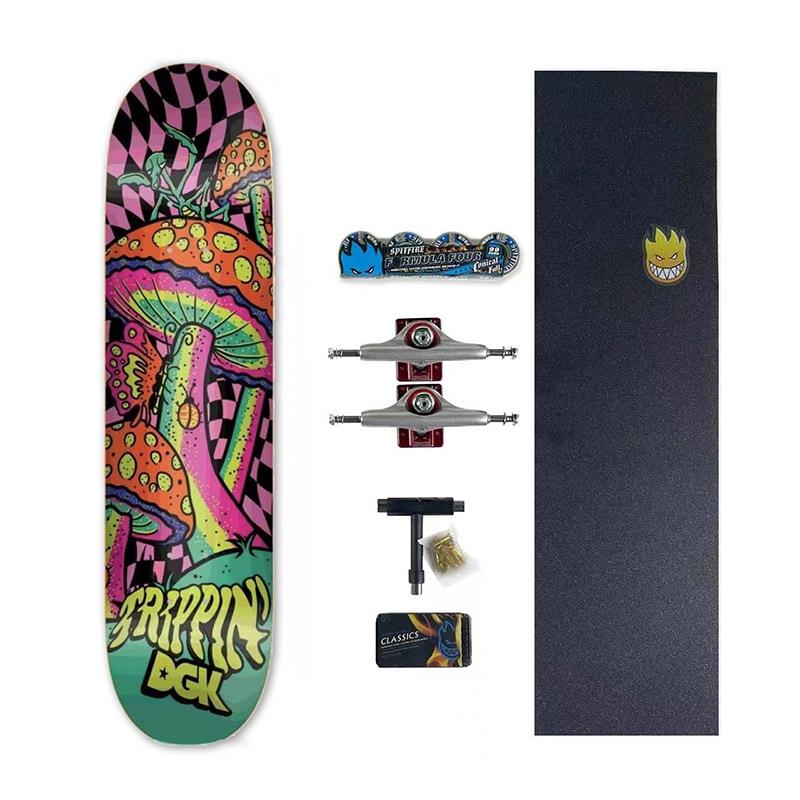 DGK双翘全加枫木7层滑板7.75/8.0/8.25/8.5inch组装整板一套deck