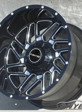 2寸汽车轮毂越野改装铝合金轮辋适用于F260227猛禽5100帕杰罗索罗