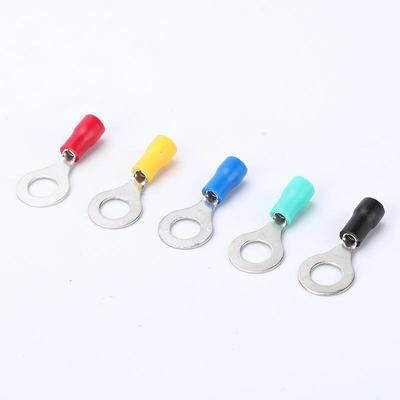 R1.25-6V压接线LLE端子圆形O型OT型端头预绝缘铜鼻冷子1000只