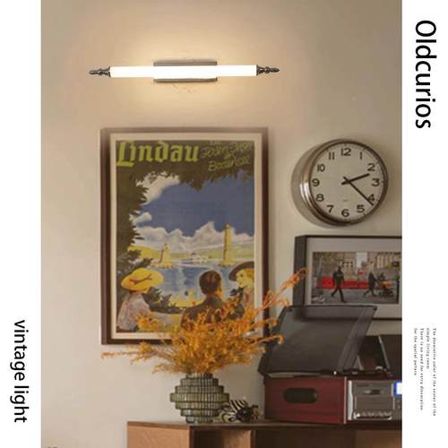 ?法镜式古画灯复壁中古风包豪斯前灯浴556室柜灯美式挂画灯氛围壁