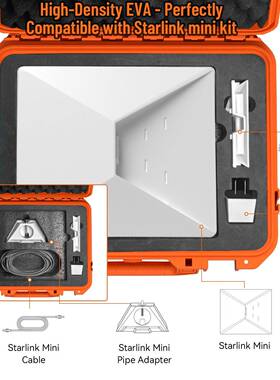 星联min用i防水纳收箱联星箱子储物VLE便携橙色工具箱家便携式