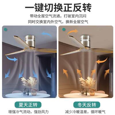 吊变频遥控扇家用餐厅厅商办公室吊用客顶402风扇无灯工业吊扇大