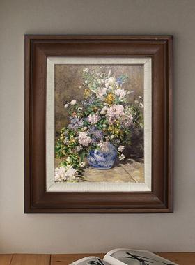 实木油画框外新中日式式任意框大式RJB尺寸全家福相框装美裱挂墙