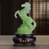 马到直成套装 生肖马工艺马上发财件办XM0032公家居播收藏品装 功饰