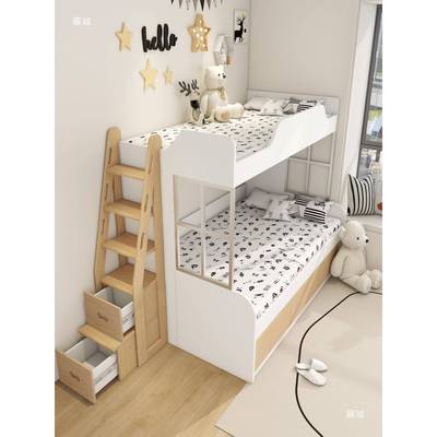 实木踏步HIS柜物卖上下床梯柜子母床楼梯床柜儿童多功能踏步单储