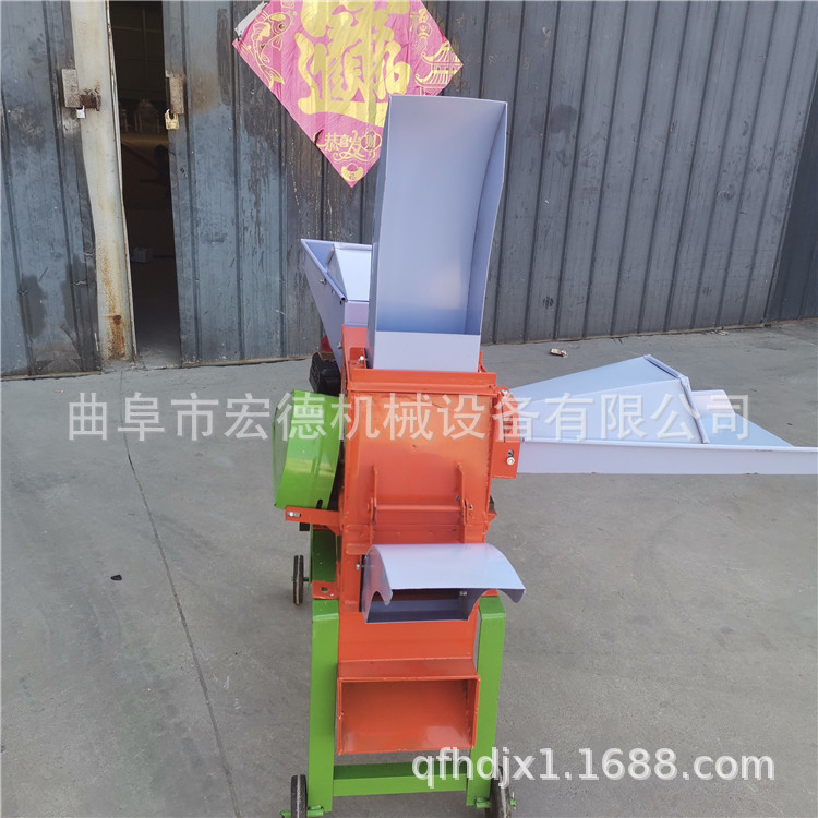 养殖用牧草揉丝机 秸秆粮食粉碎机 家用小型铡草机图片