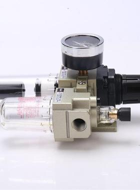 气源处理器油570水分离器理AC200-02D二联件过滤器组1气源合处器S