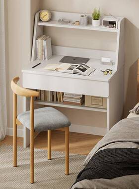 小户型书桌书架一桌子MVE卧家用电脑桌台式室初中生体学习写桌字