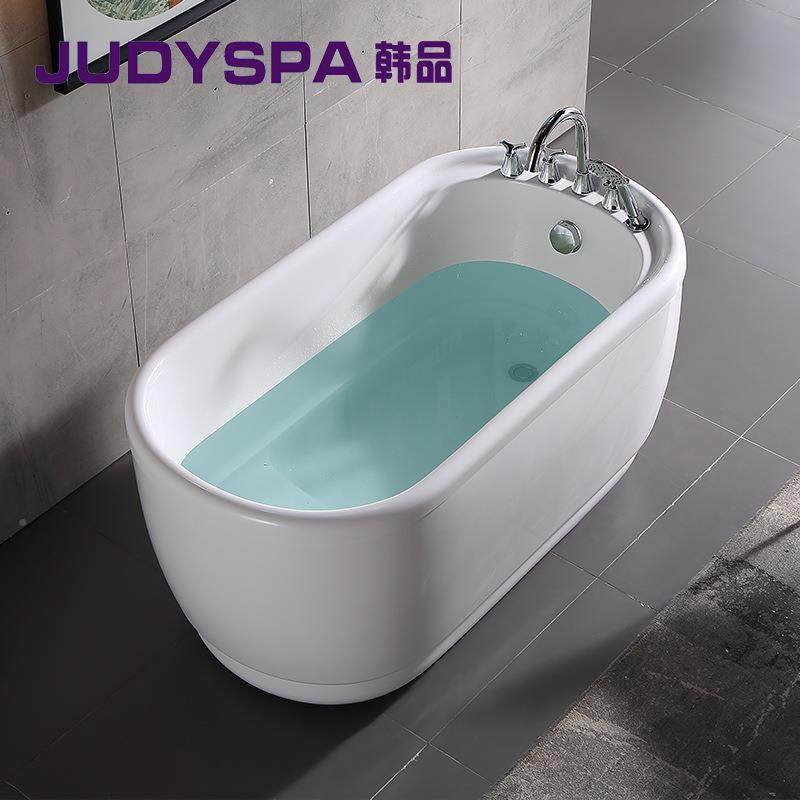 力一体浴浴缸23244酒店带坐位浴缸家用小亚尺寸浴缸日式深泡洗澡