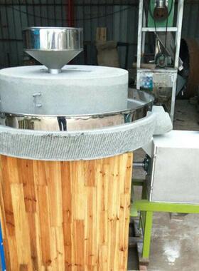 电动石粉机小型粮食磨面机全自动磨研磨全磨87151器麦粉机器