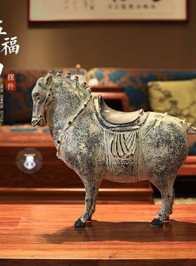 办创意F011富贵中式摆件古典家居橱装饰品窗博古架艺客厅书房公室