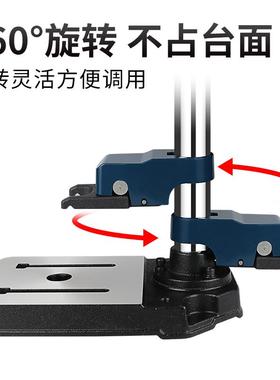 快QEO速定压板台钳夹小型台虎钳夹具台钻固压板工作台向万台多功