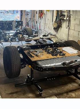 实心轴轮和车身框一定车架采用MVG钢制旋转脚两组使用机固定全尺