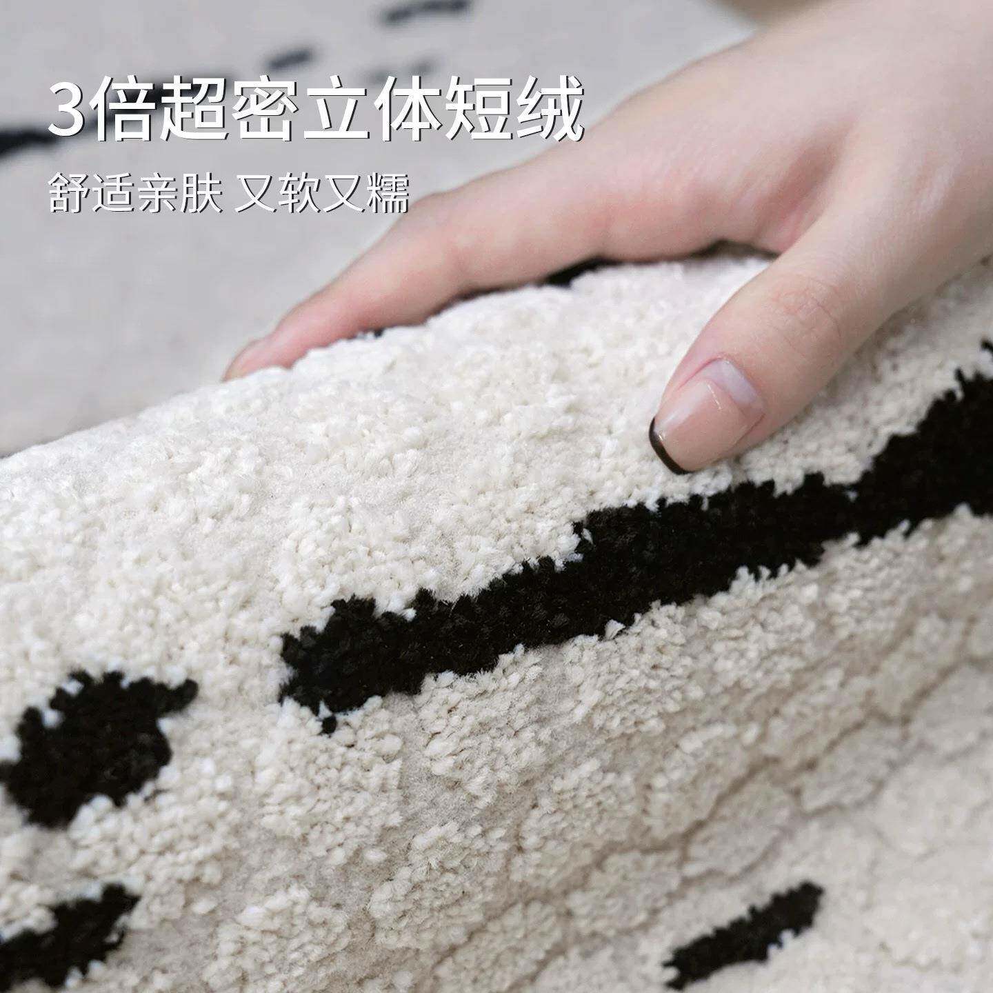 无胶防水抗污士雪松客厅地毯法AL688290式油意式轻奢现代极瑞简奶