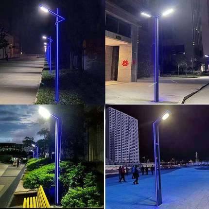 LED庭院20灯米加厚铁别/铝型材景7观灯小区字灯墅广场道3路太阳能