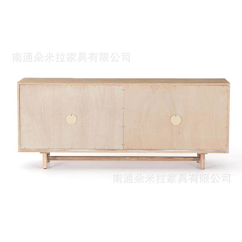 高式RH美实木端电视柜WIF设计师设体计现代简约电视柜媒控制台