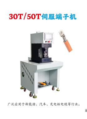 伺服压机机5接T新能源设备0多功能大平方端子六方免VGJ换模铆压机
