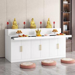 家用供桌中供式神台像佛台大型供台佛柜无品牌/奉贡桌佛香案柚暖