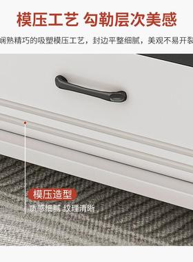 茶几桌客电视柜组合新厅款小户约型茶轻水桌奢简风钢SCE化玻璃小