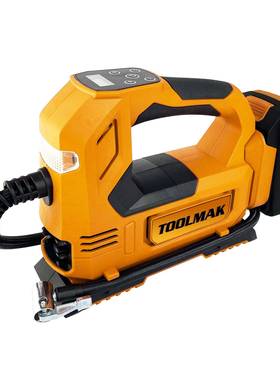 锂电气泵热销汽车轮充气泵车载无便携式显REE充线气胎泵HMK2210数