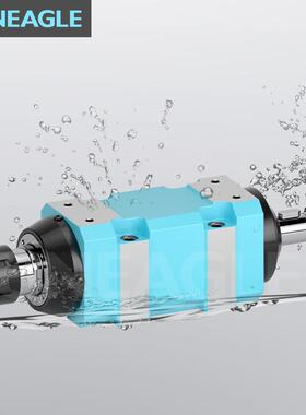 台州神UBS鹰床厂孔攻丝小型精速钻密机高钻铣动力头ER32钻铣头主