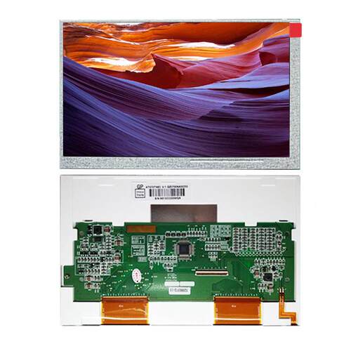7寸DHW40Pi示n8100*480工控显屏AT070TN83V.EK6709液晶屏