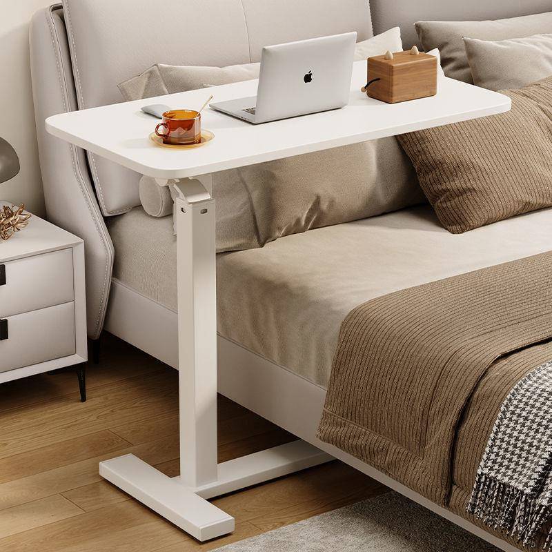 电桌可折叠家用站立式升降工作脑台BBY移动脑床边公办电桌沙发桌