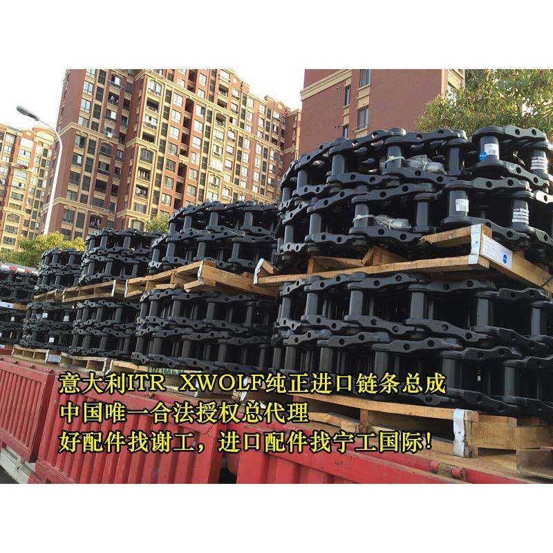 小盘松成PC3000挖掘机/挖土机/挖/钩机底件-履带板总成-POT链板机