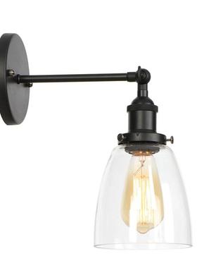 美BA01全黑式乡复古大意设计村门创市卧室堂教堂现代黑色单节装饰