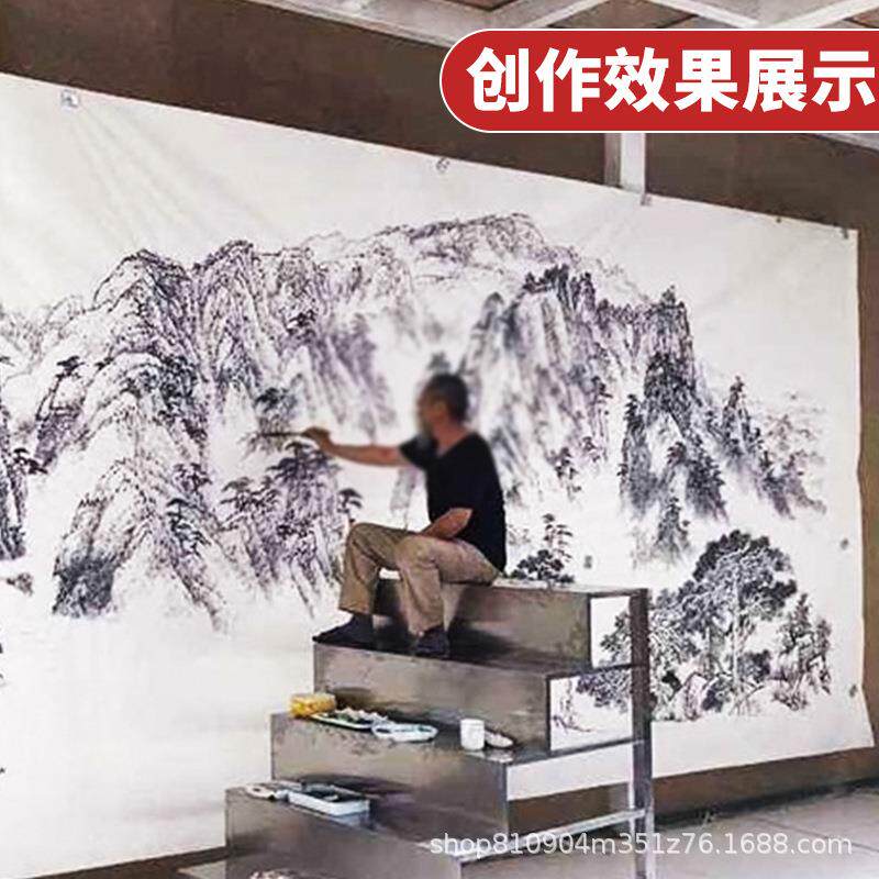 加八尺丈二丈规六丈八三丈生宣395纸大工格手厚书法国画山水花鸟