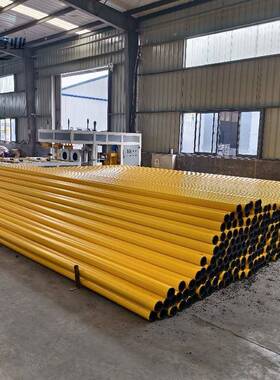 钢网骨丝架聚乙烯塑料复静合管矿煤用阻燃抗电ROQ钢丝网骨架管