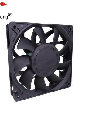 12釐米2散4v5000rp直流無刷工業風扇m120OJI25軸熱流風扇